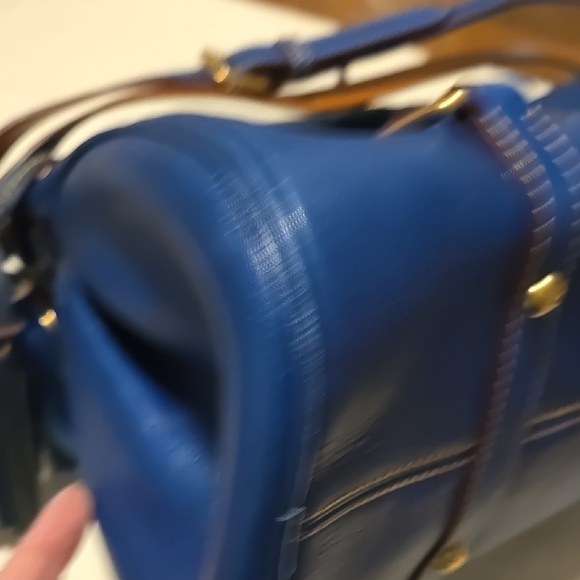 Dooney & Bourke Florentine Leather Satchel - Picture 15 of 16